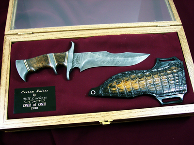 One Of One Knife  2008 by Bill Luckett